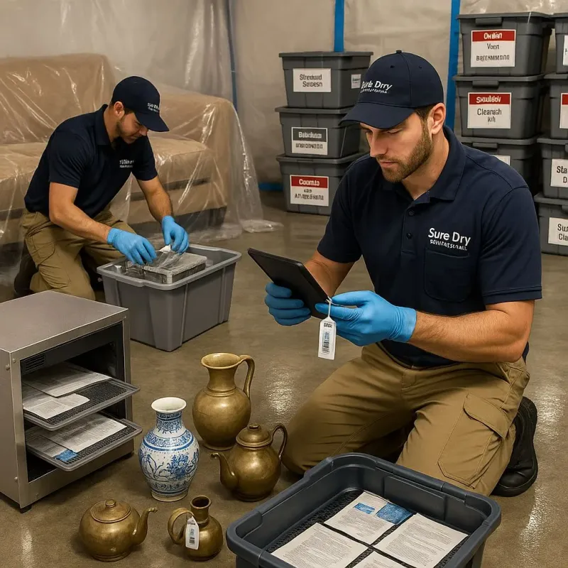 Content Protection and Restoration process in Sharon, WI