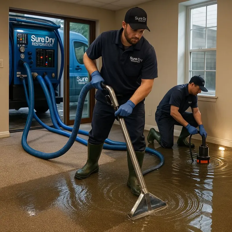 Water Extraction and Removal process in Sharon, WI